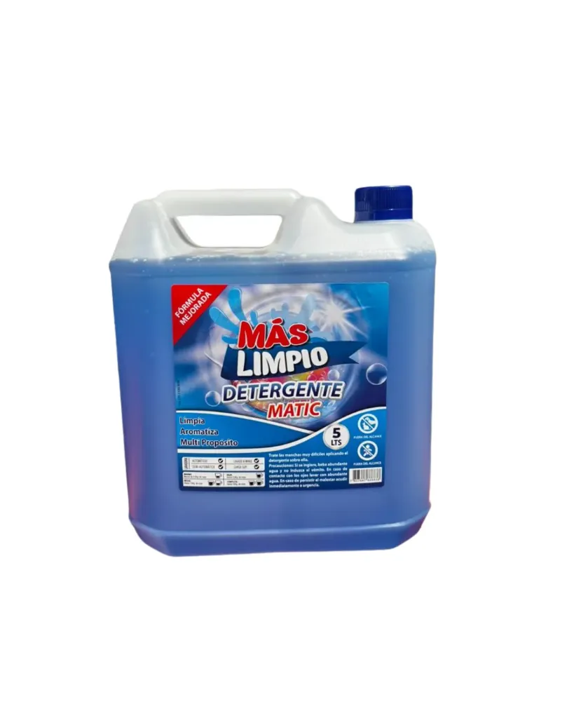 DETERGENTE MATIC DE 5LT BIDON MALETA